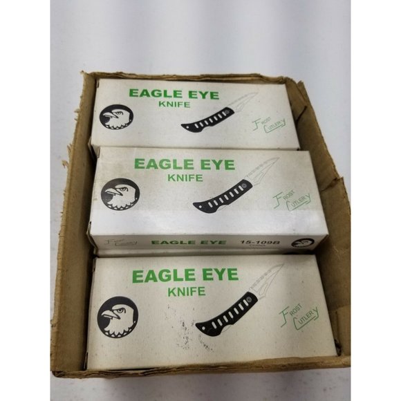 Eagle Eye Knife LOT OF 11 Brand New In Boxes Cutlery 15-109B 4 Inch Blade A4 - Picture 1 of 10
